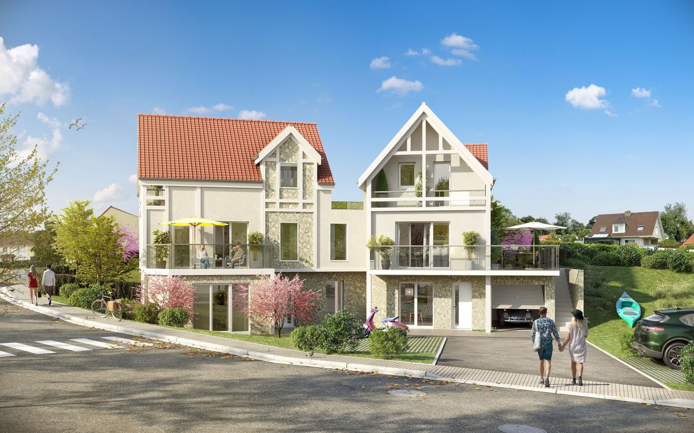 Avenue François Mitterrand - WIMEREUX