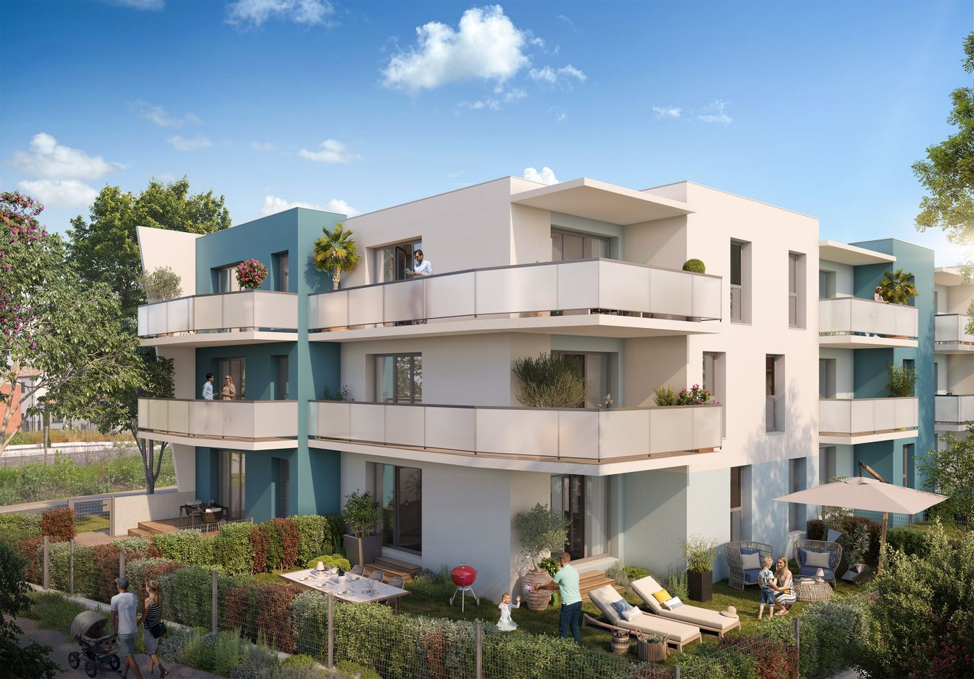 RESIDENCE BLUE GARDEN